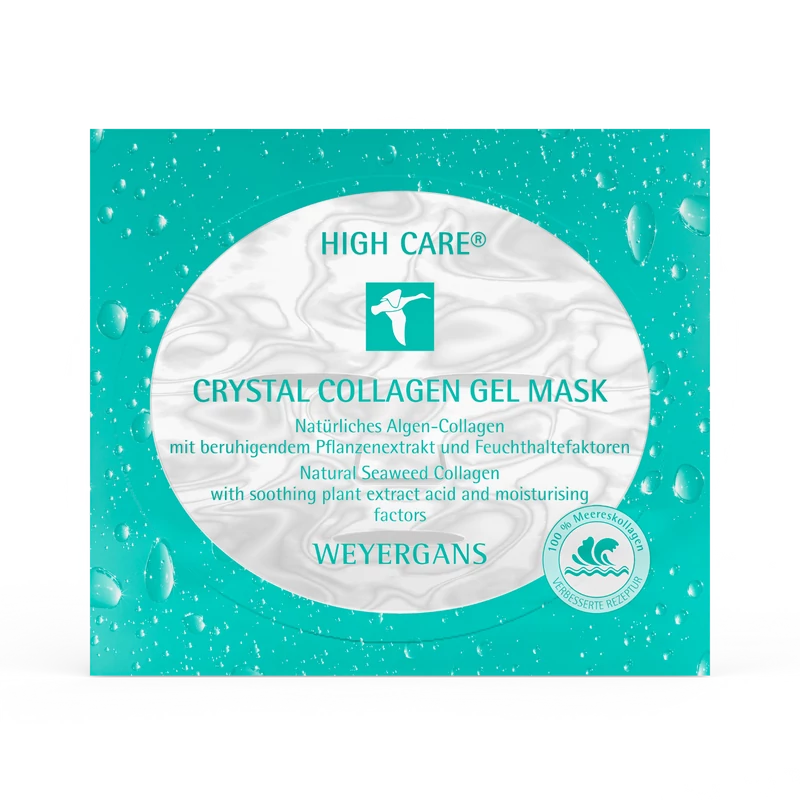 Hidratáló gél-maszk  tengeri kollagénnel - Crystal Collagen Gel Mask, High Care Cosmetics